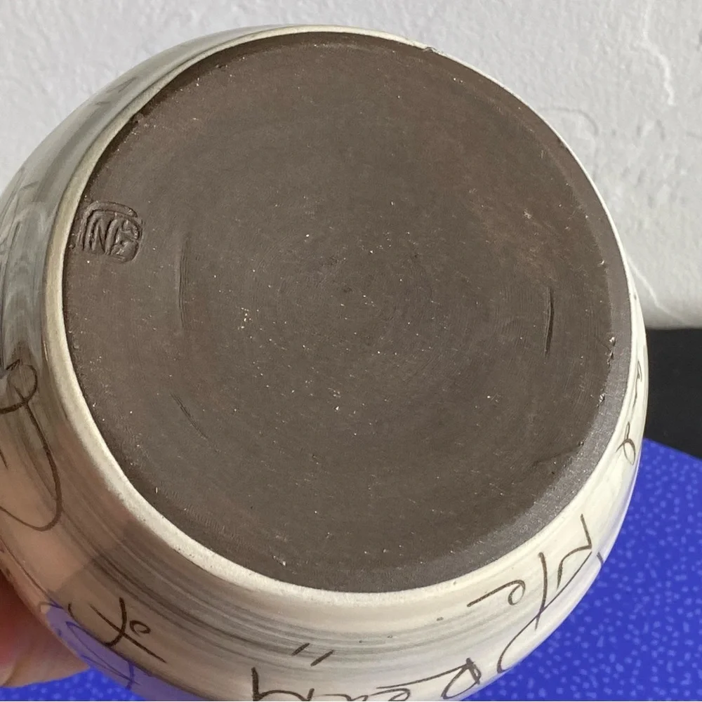 ZPots Handcrafted Ceramic Jar w/Lid The Dream Jar Artist made z pots